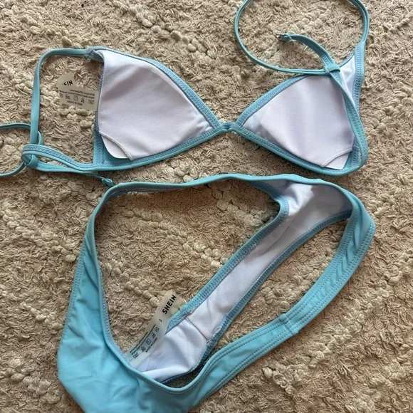 Shein Women's Blue Bikini Set - Picture 4 of 4